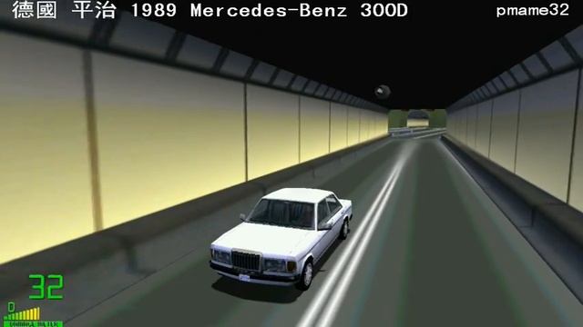 mm2 tour (509) 德國 平治 1989 Mercedes-Benz 300D in 48X city @ midtown madness 2 смотреть онлайн