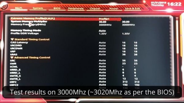 G.SKILL Aegis 16GB DDR4 Memory TEST - 3000MHz