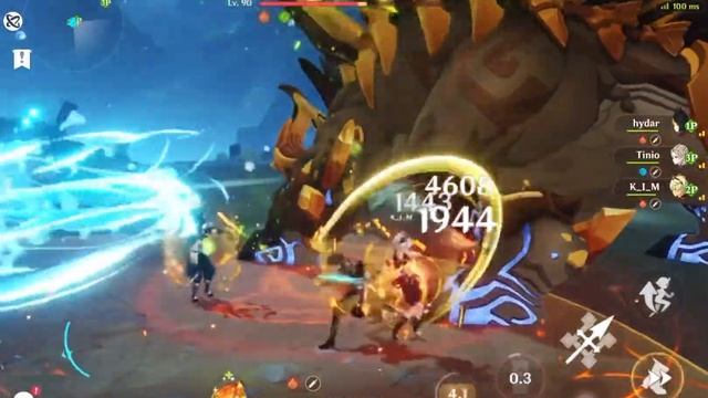Albedo joins co op to beat Azdaha смотреть онлайн
