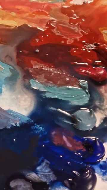 Снимаем новый урок с художником Анной Хопта. Рисуйте гуашью вместе с нами! смотреть онлайн