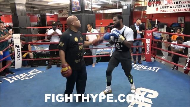 MARCUS BROWNE FULL MEDIA WORKOUT AHEAD OF JEAN PASCAL CLASH смотреть онлайн
