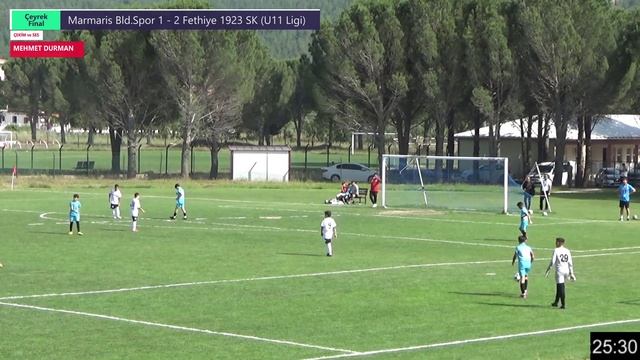 ÇEYREK FİNAL I Fethiye 1923 SK 3 - 2 Marmaris Bld. Spor (Muğla U11 Ligi 2023) смотреть онлайн