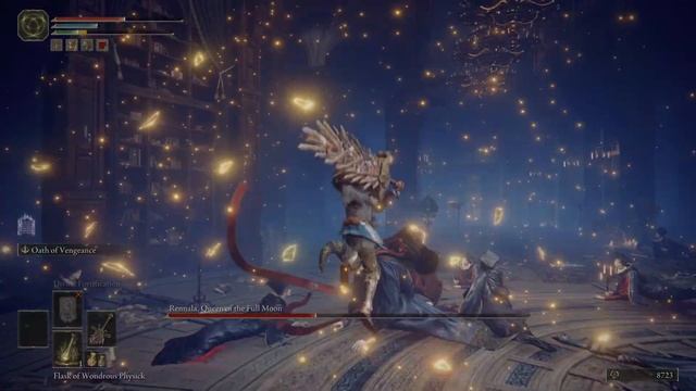 How to easily beat Renal Queen of the Full Moon with a Hero - Elden Ring смотреть онлайн