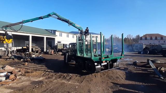 урал 4320 лісовоз сортиментовоз смотреть онлайн