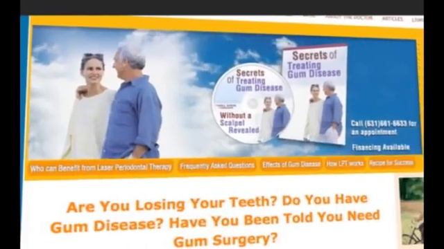 Long Island Periodontist Uses a Laser not a Scalpel смотреть онлайн