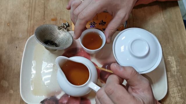 Дегустация тёмного улуна Бай Жуй Сян а-ля Дахунпао. смотреть онлайн