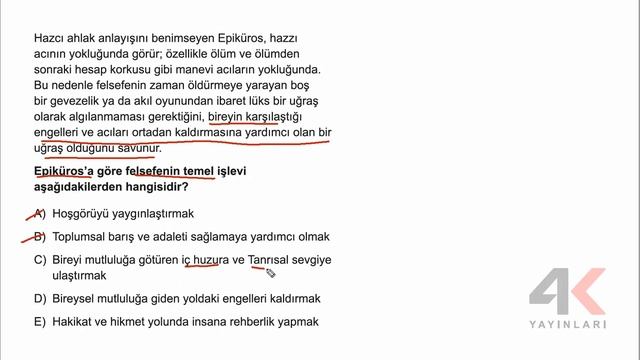 TYT Felsefe Soru Bankası Bölüm 01 Test 03 Soru Çözümleri смотреть онлайн
