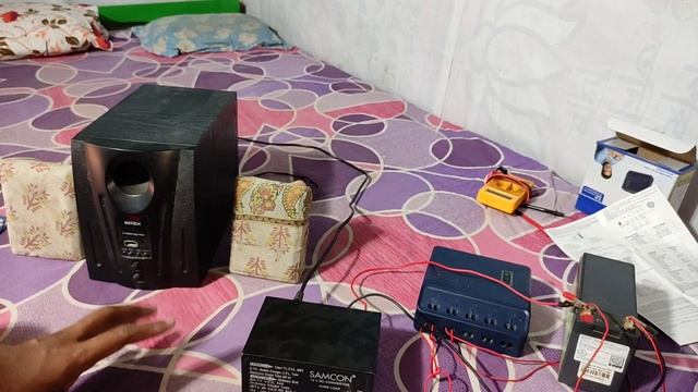 50 Watt solar panel se home theatre chalane ka test , chalega ya nahin live demo смотреть онлайн