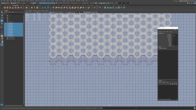 Maya Hard Surface Modeling: How To 3D Model Any Pattern смотреть онлайн