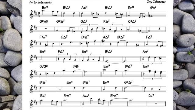 The Missed (Calderazzo) Backing track + score for Bb instruments смотреть онлайн