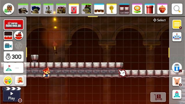 Super Mario Maker 2 Wii - All Bosses Course Maker (NSMBWII Theme) Experiment! смотреть онлайн