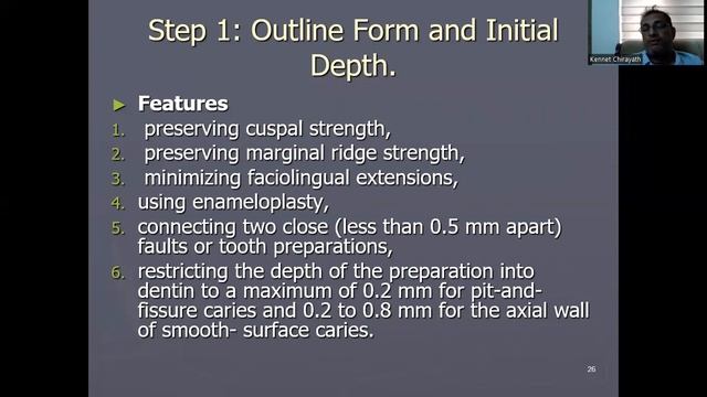 FUNDAMENTALS IN TOOTH PREPARATION/DR KENNET CHIRAYATH/ DEPT. OF CONSERVATIVE AND ENDODONTICS, RDC смотреть онлайн