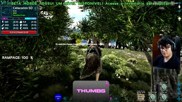 ESSE TERROR BIRD COM 5 CLASSES CONSEGUE CRACHAR O SERVER DE TANTO CRIAR DINOS Ep.8: Ark Omega смотреть онлайн
