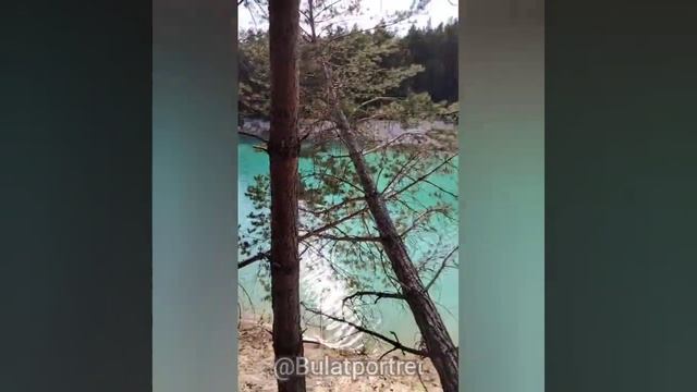 Бали на Урале. Природа Южного Урала. Популярно в Челябинской области. Каолиновый карьер под Кыштымо смотреть онлайн
