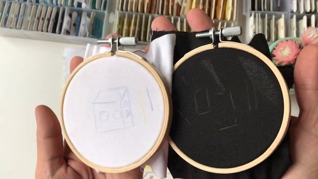 How to transfer pattern for embroidery on light and dark fabric. Transfer devices and how they work смотреть онлайн
