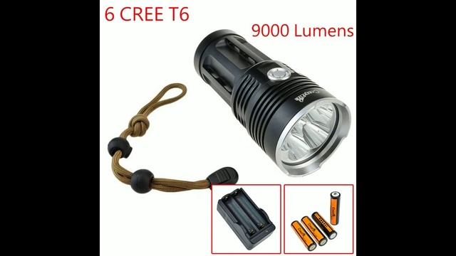 Led flashlight 9000 lumens 1 смотреть онлайн