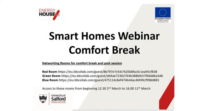 Energy House 2.0 Smart Homes Workshop: March 2021 – Session 04 смотреть онлайн