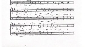 Херувимская из рукописных нот