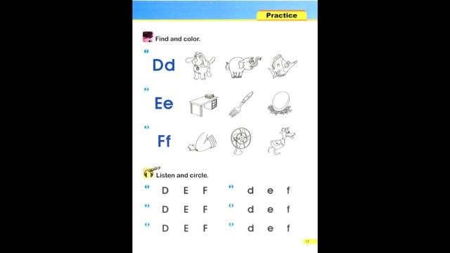 page 17 smart phonics unit2 d e f смотреть онлайн