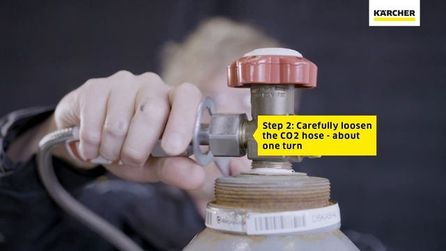 How to clean the CO2 filter on the Karcher dry ice blaster IB 10/8 L2P смотреть онлайн