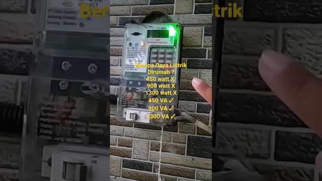 Kapasitas Daya Terpasang VA bukan Watt . Berapakah daya listrik dirumah ? 450 watt X 450 VA ✓ смотреть онлайн