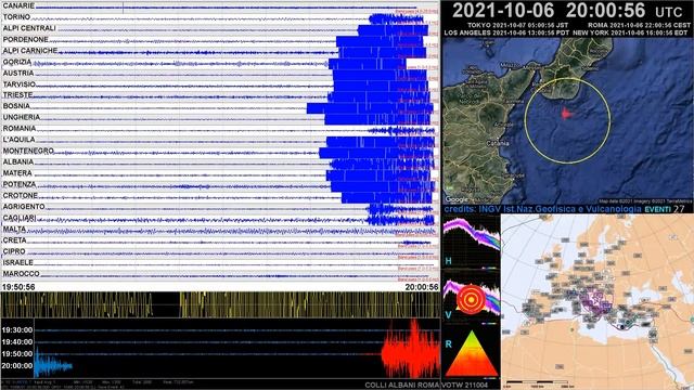 Earthquake ML 4.8 Bosnia and Herz. 2021-10-06 19:57:30 UTC смотреть онлайн