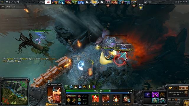 Na'Vi ХВОСТ - Troll Warlord vs. CDEC Gaming смотреть онлайн