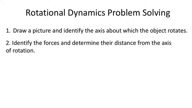 Lecture 19: Rotational Dynamics and Newton's Second Law смотреть онлайн