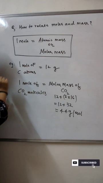 What is 1 MOLE?in terms of Mass|Moles to Mass #moleconcept #mole #chemistryclass11 #ytshorts #short смотреть онлайн