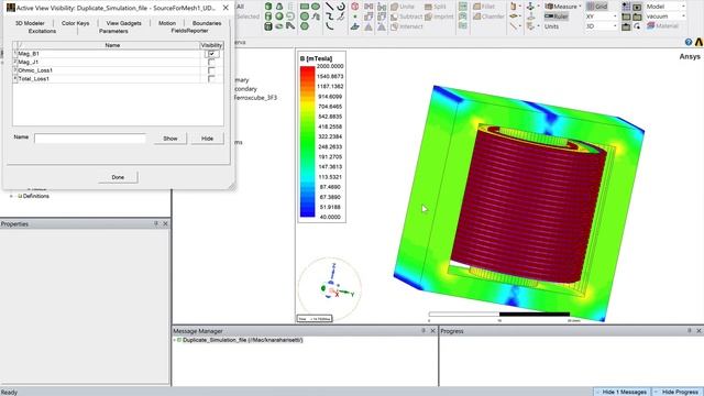 Ansys Maxwell : High Frequency Power Transformer Simulation (2D , 3D Transient ) смотреть онлайн