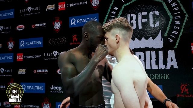 Церемония взвешивания к BFC 57 / Weigh-in ceremony for BFC 57 смотреть онлайн