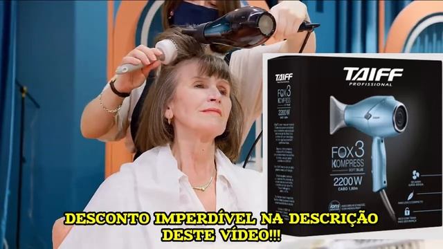 Tudo Sobre O Secador Taiff Fox Ion 3 Kompress Blue, 2200W, 127V, Azul, Fox - DESCONTO IMPERDÍVEL смотреть онлайн