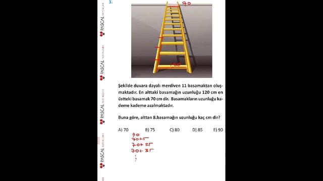 PASCAL TYT MATEMATİK SORU BANKASI SAYFA 11 SORU 3 смотреть онлайн