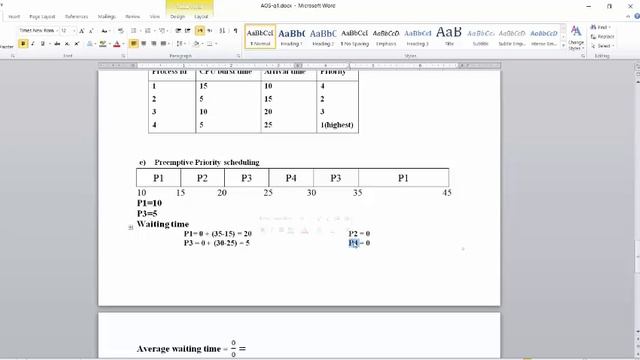 Operating system algorithm’s Priority , Round robin - RR смотреть онлайн