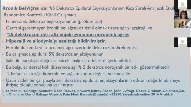 Dr. Serpil Akçacıoğlu - Nöropatik Ağrılarda ve Nöron Kaynaklı Disfonksiyonlarda Perinöral Enjeksiyo смотреть онлайн