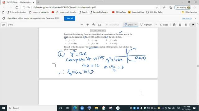 XI CONIC SECTION PART 2 (PARABOLA) смотреть онлайн