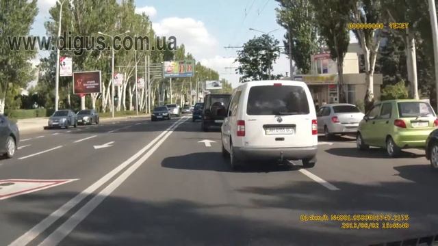 Тестовая съемка Авторегистратор Texet 1GS смотреть онлайн
