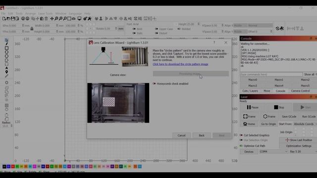 Setting up a Camera & Calibration in Lightburn смотреть онлайн