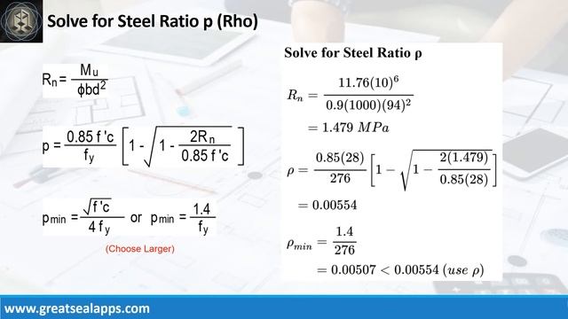 One Way Slab Design using LRFD - RCD Using Structural Design Apps смотреть онлайн