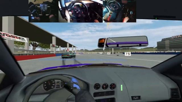 VR Tandem Drifting with Zeetex (NEW SHIFTER + CAM) |Live For Speed смотреть онлайн