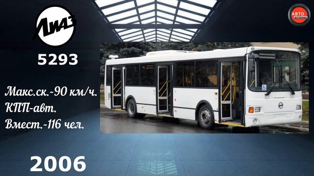 Эволюция ЛиАЗ|LiAZ Evolution|Все модели ЛиАЗ (1959-2019)Эволюция#21 смотреть онлайн