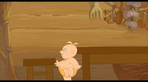 Алеша Попович бьёт по столу, а затем возвращается е богу+ускорение