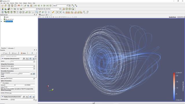 [ Paraview Tutorial 5 ] Vector Visualization and Streamlines смотреть онлайн