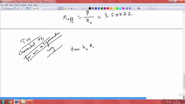 lec22 Waveguide design Effective Index method смотреть онлайн