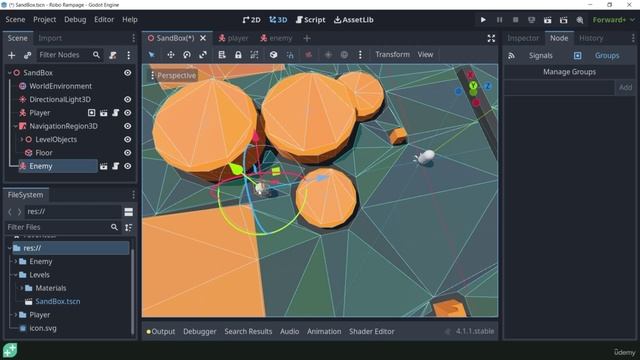 Udemy - Complete Godot 3D Develop Your Own 3D Games Using Godot 44