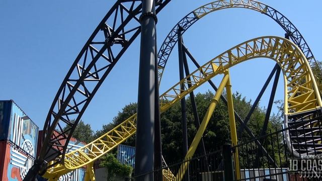 Lost Gravity - 4K UHD Off-Ride - Walibi Holland - Mack Rides Big Dipper - Cinematic смотреть онлайн
