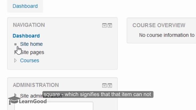 Moodle Administration Tutorial - Discover the Moodle Interface - Elementary features смотреть онлайн