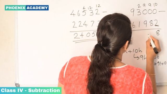 CBSE Class 4 MATHS Subtraction of 5 digit numbers with and without regrouping смотреть онлайн
