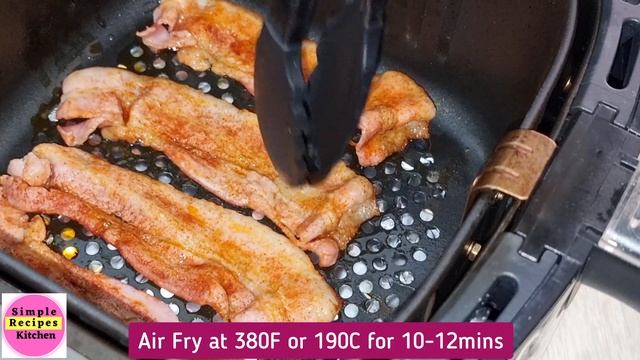 Easy Bacon in The Air fryer with Paprika For Breakfast ( No Smoke, No Splatter, No Mess). Recipe смотреть онлайн