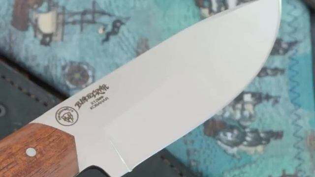 Туристический нож Bladecraft Варяг, сталь Х12МФ, рукоять бубинго смотреть онлайн